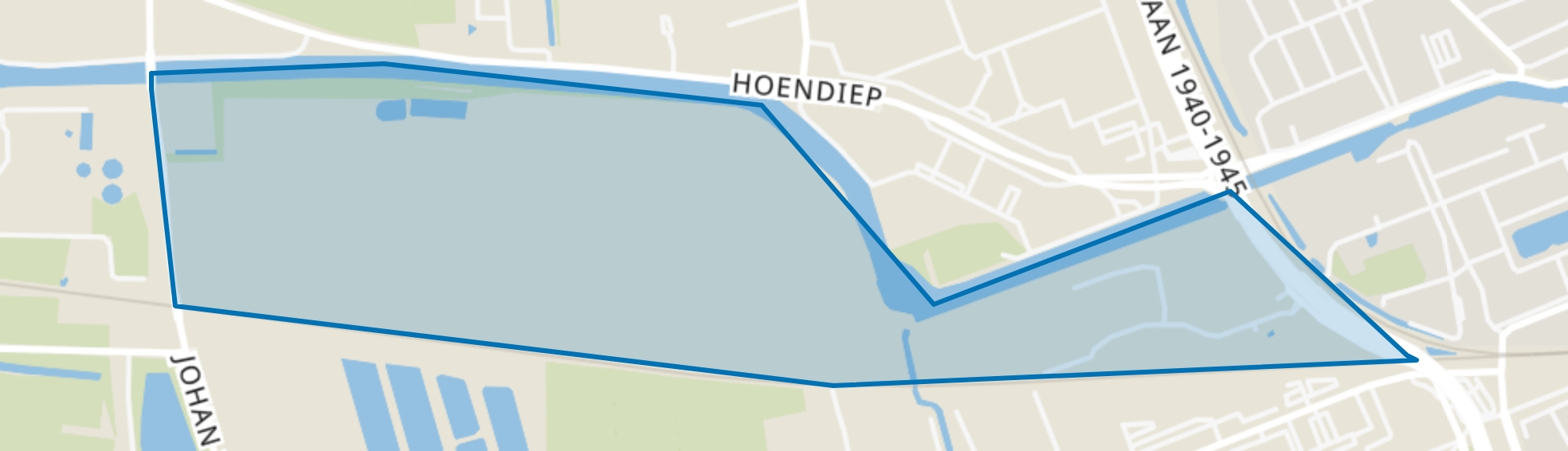 Suikerfabriekterrein, Groningen map