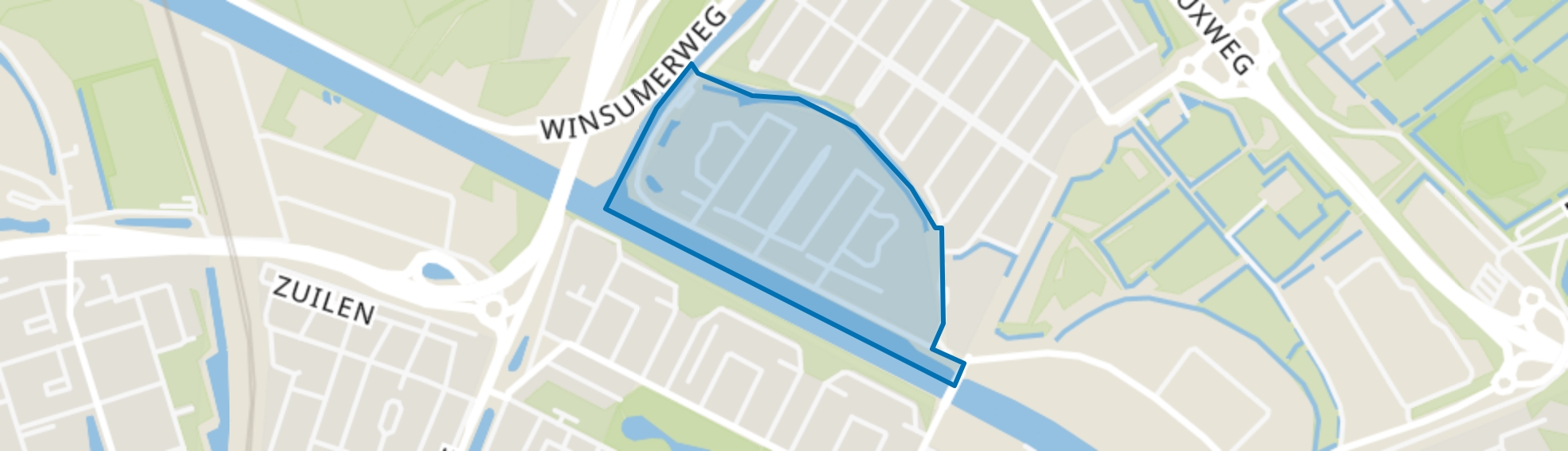 Van Starkenborgh, Groningen map