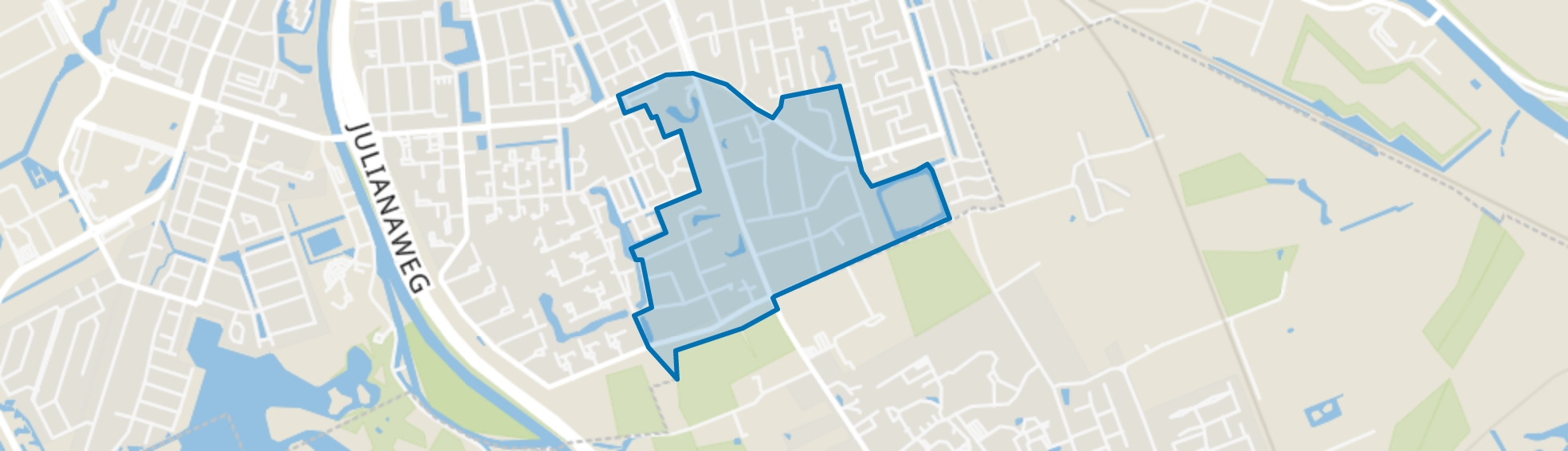 Villabuurt, Groningen map