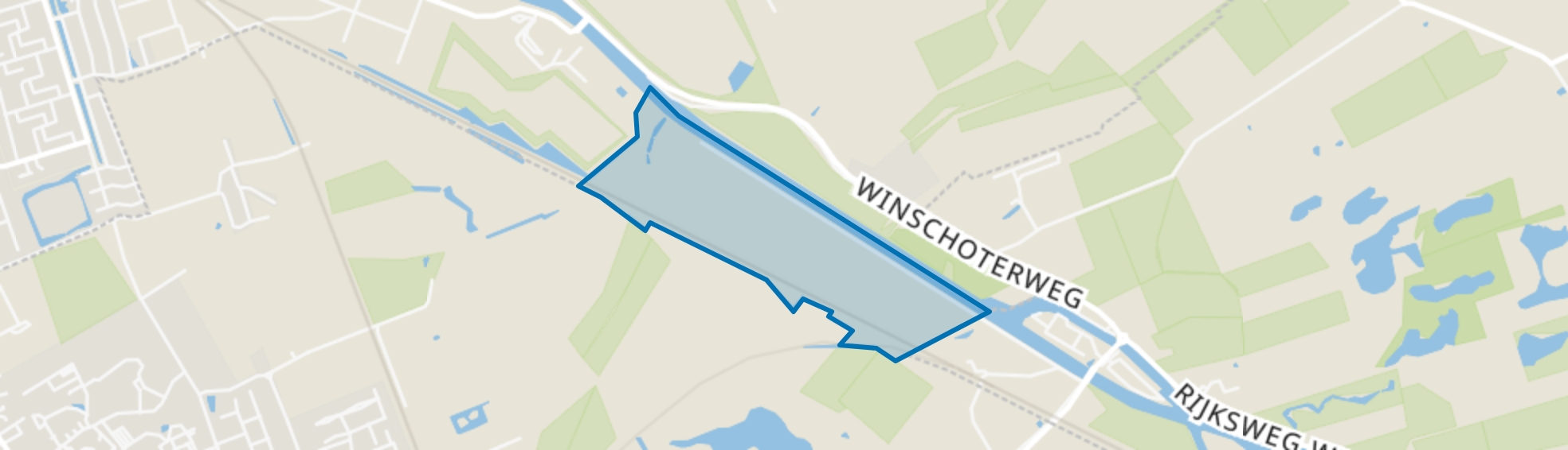 Waterhuizen, Groningen map