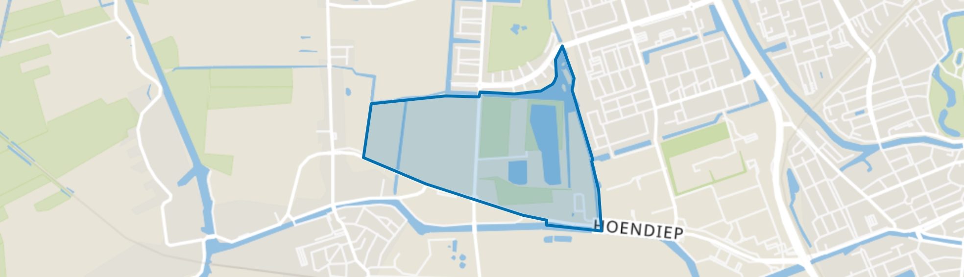 Westpark, Groningen map