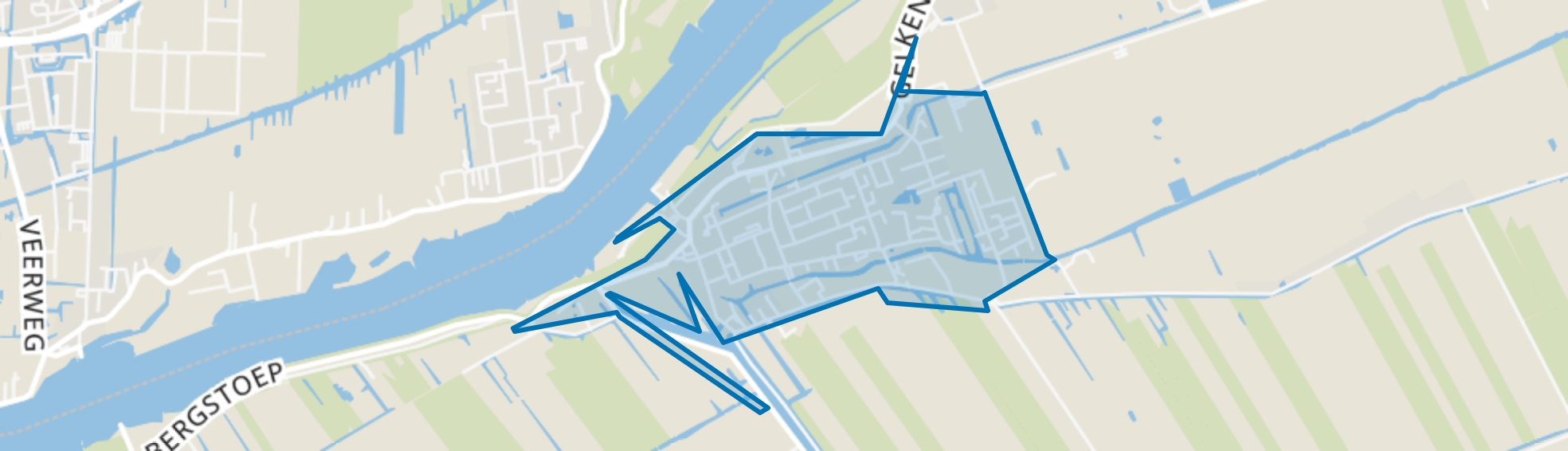 Groot-Ammers-Dorp, Groot-Ammers map