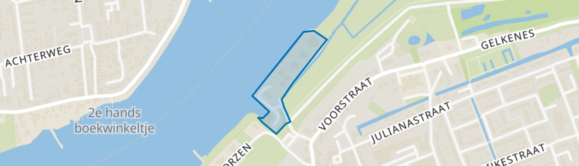 Groot-Ammers-Haven, Groot-Ammers map