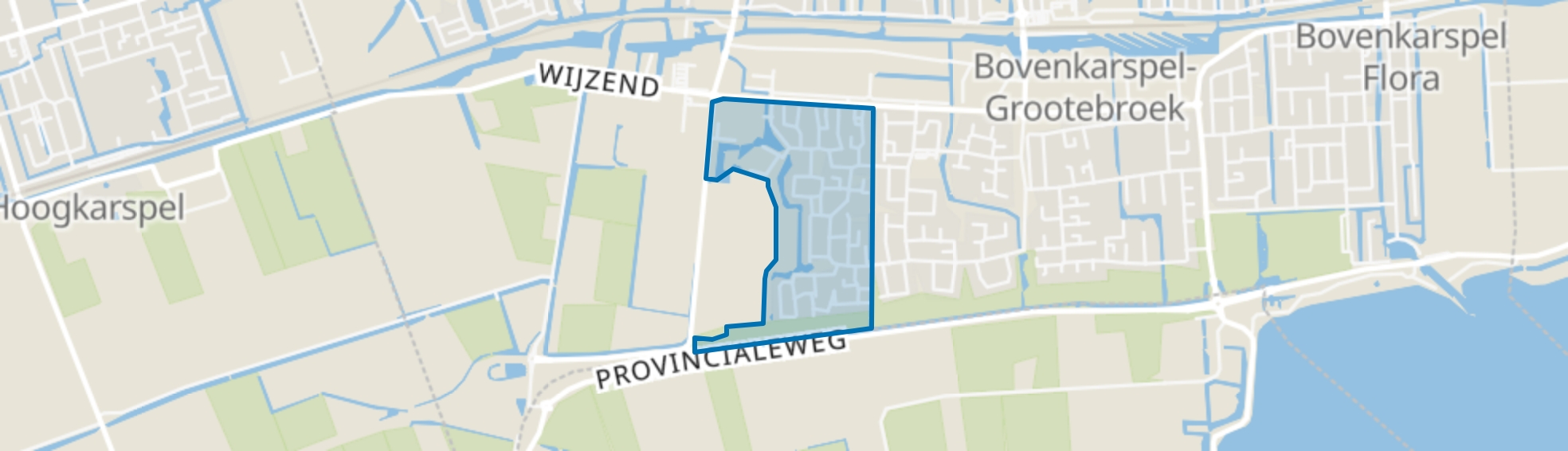 Kloosterhof Monniksveld, Grootebroek map