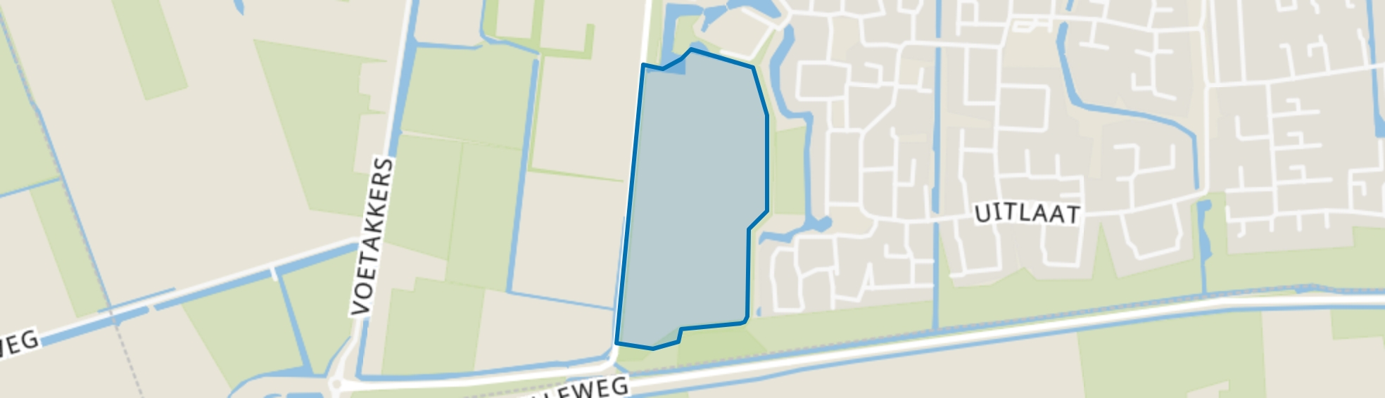 Waterweide, Grootebroek map