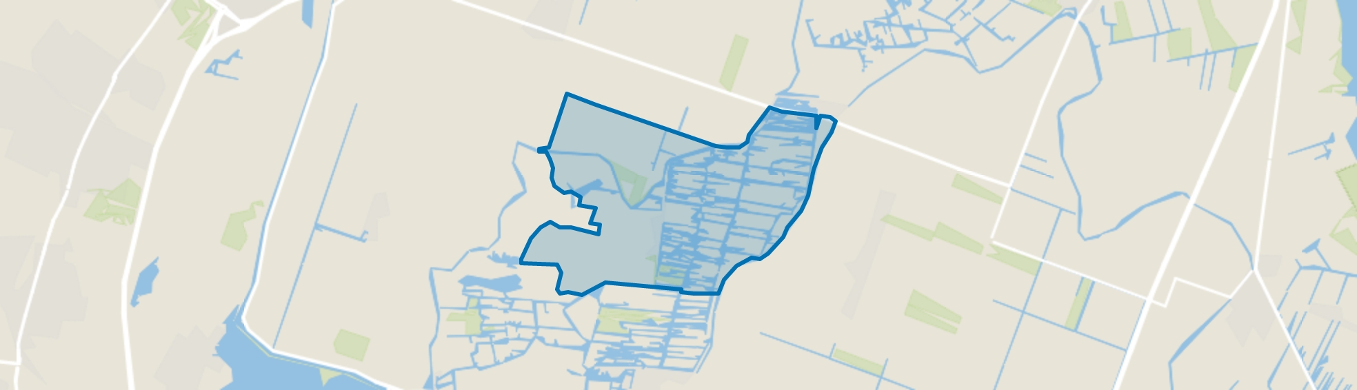 Grootschermer, Grootschermer map