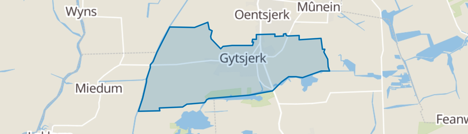 Gytsjerk map