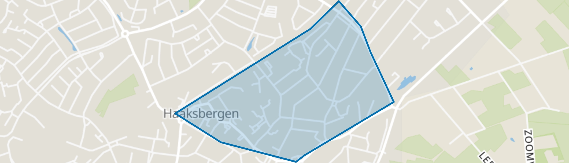 Haaksbergen Kern-1, Haaksbergen map