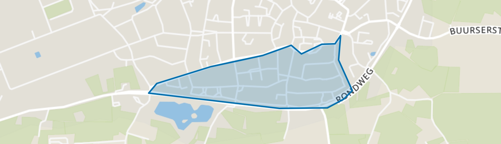 Haaksbergen Kern-3, Haaksbergen map