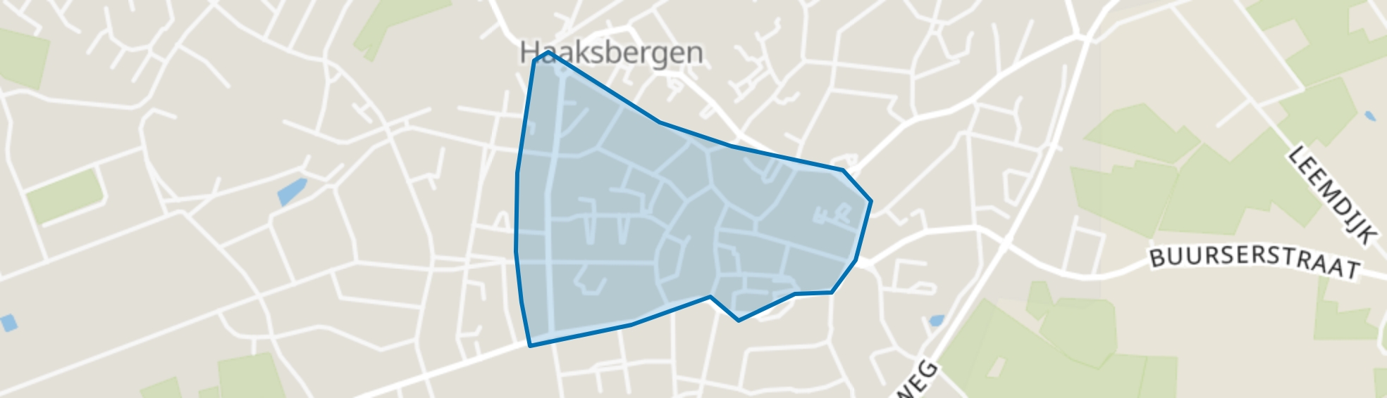 Haaksbergen Kern-Centrum, Haaksbergen map