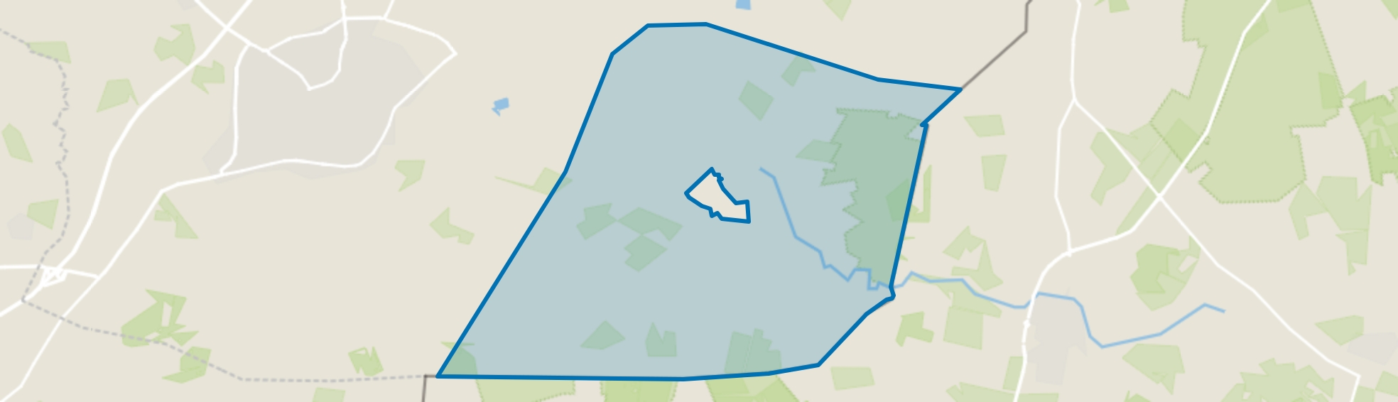 Verspreide huizen Buurse, Haaksbergen map