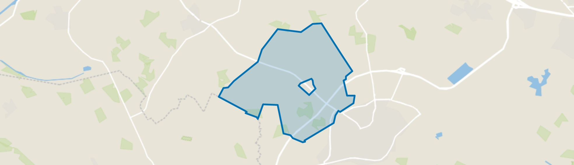 Verspreide huizen Sint Isidorushoeve, Haaksbergen map