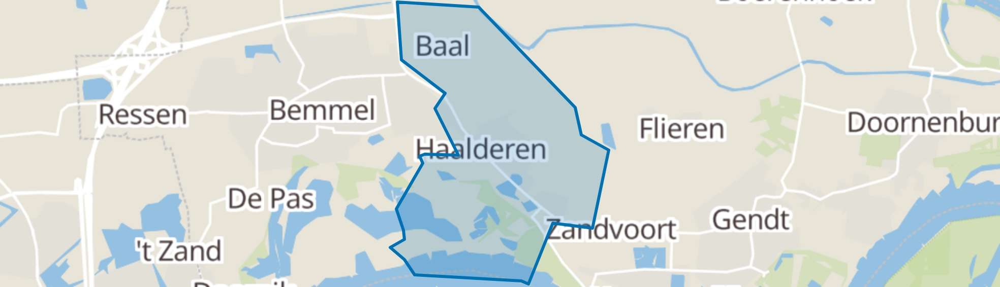 Haalderen map