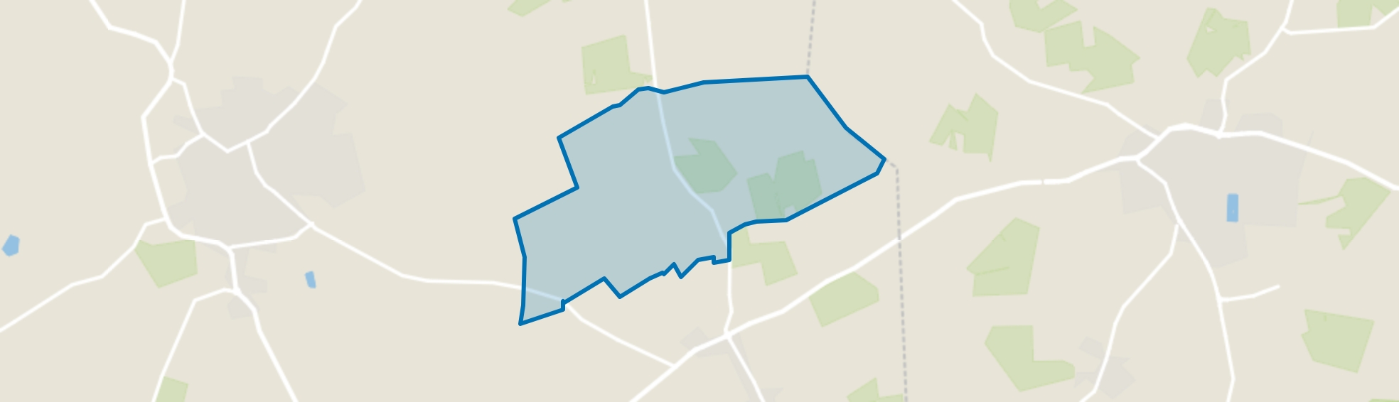 Verspreide huizen Haarle, Haarle (Gem. Tubbergen) map