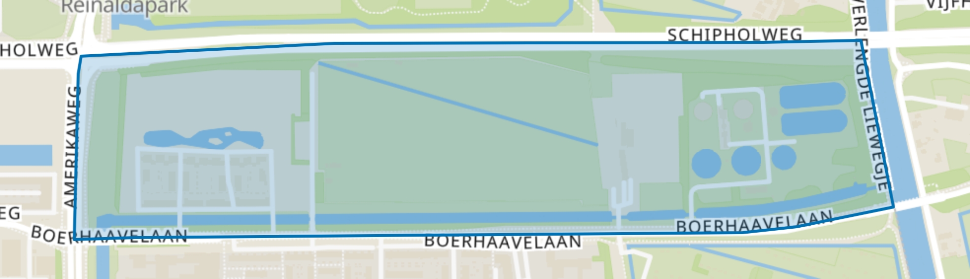 Boerhaavevaart, Haarlem map