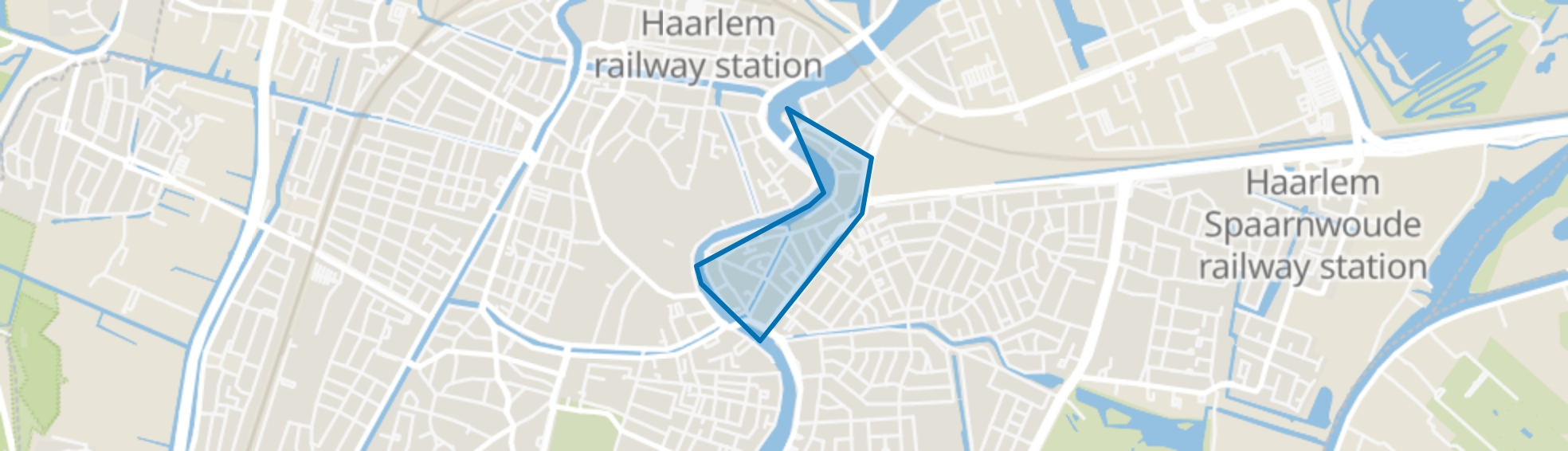 Burgwal, Haarlem map