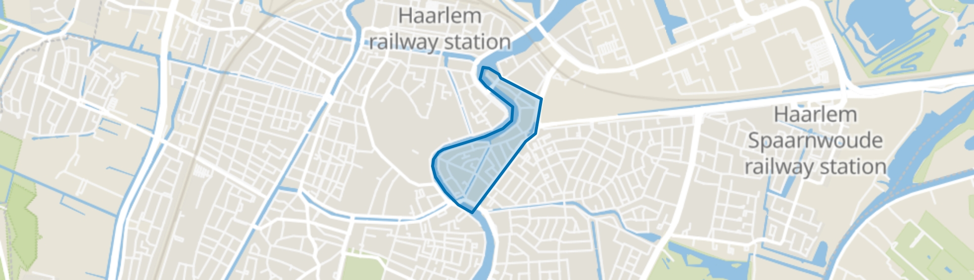 Burgwal, Haarlem map