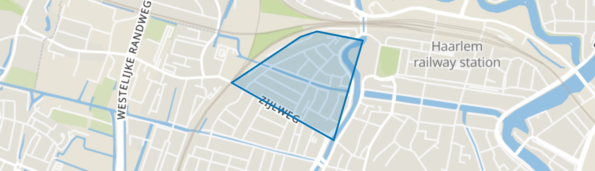 Garenkokerskwartier, Haarlem map