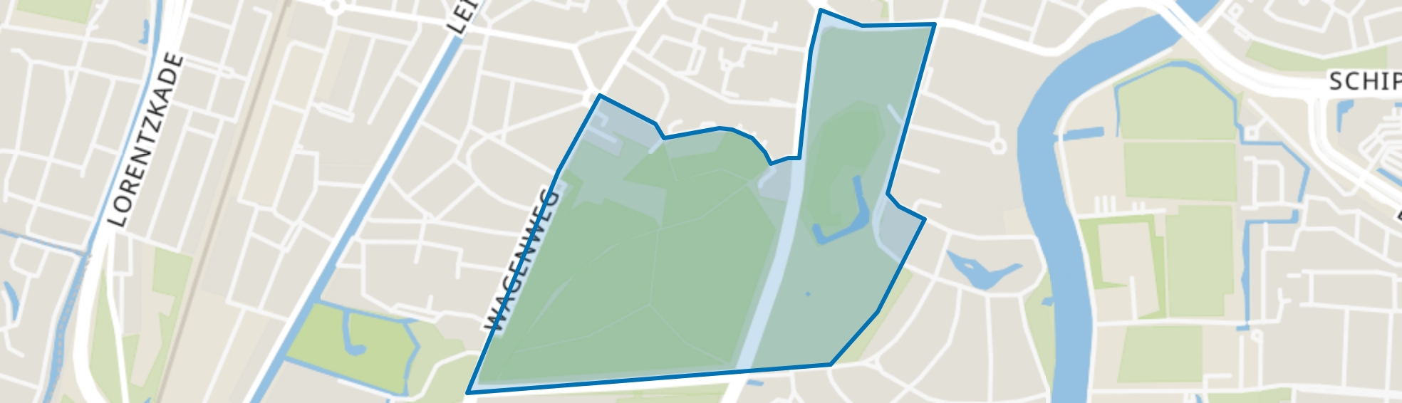 Haarlemmerhout, Haarlem map