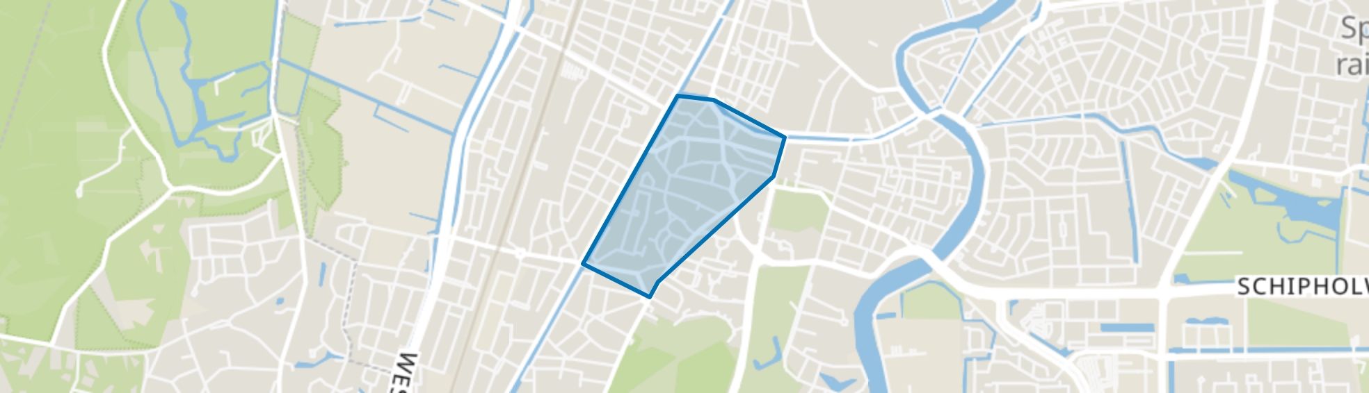 Koninginnebuurt, Haarlem map