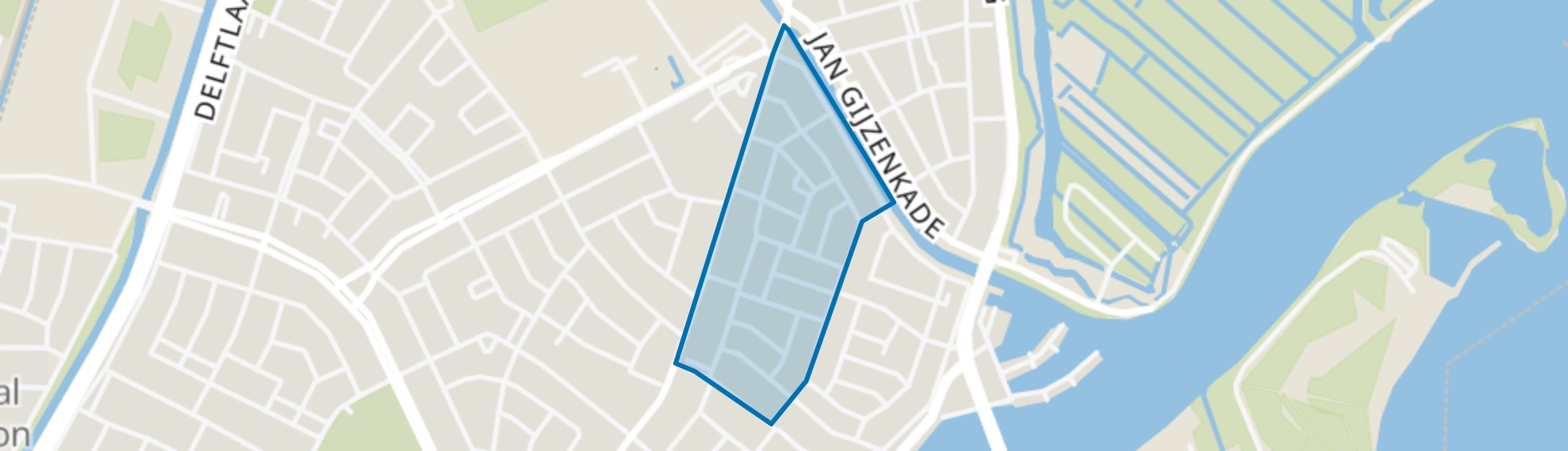 Medanbuurt, Haarlem map