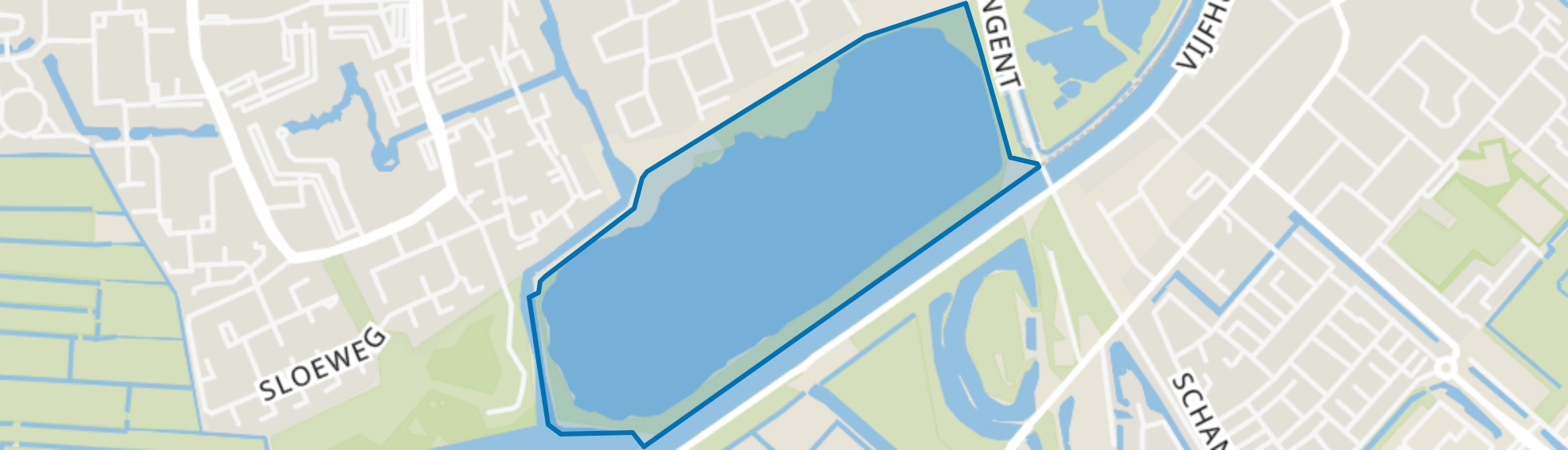 Meerwijkplas, Haarlem map