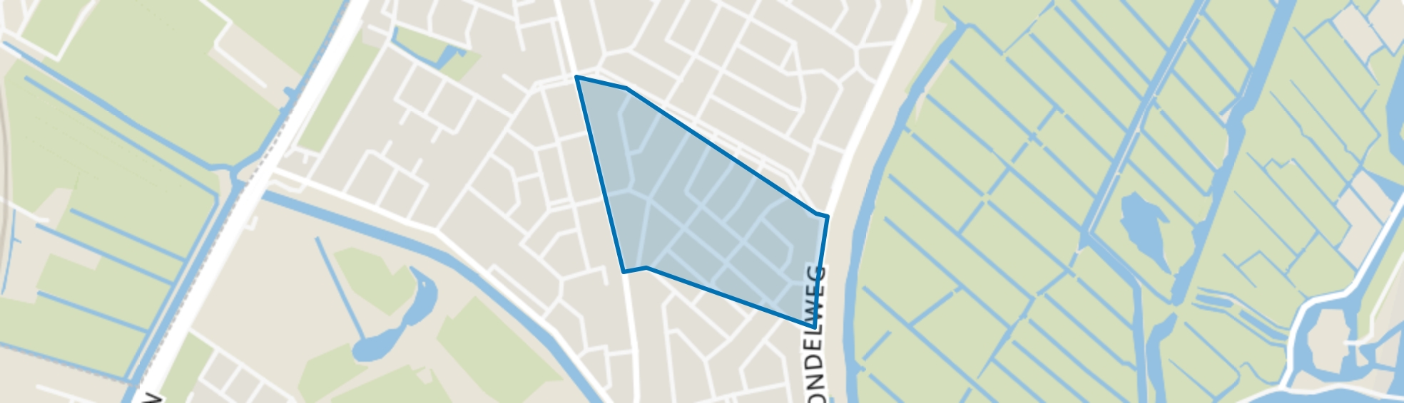 Nachtegaalbuurt, Haarlem map