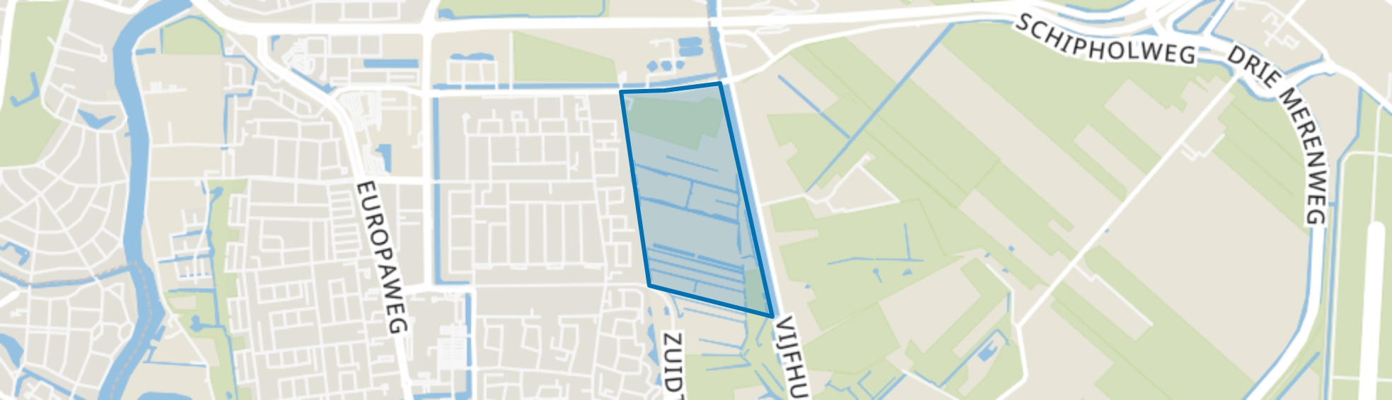 Poelpolder-noord, Haarlem map