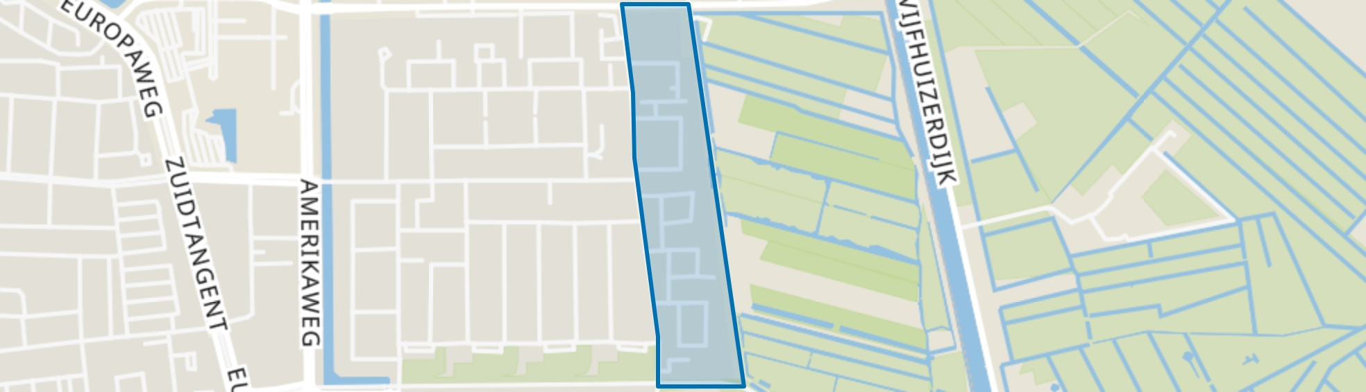 Professorenbuurt, Haarlem map