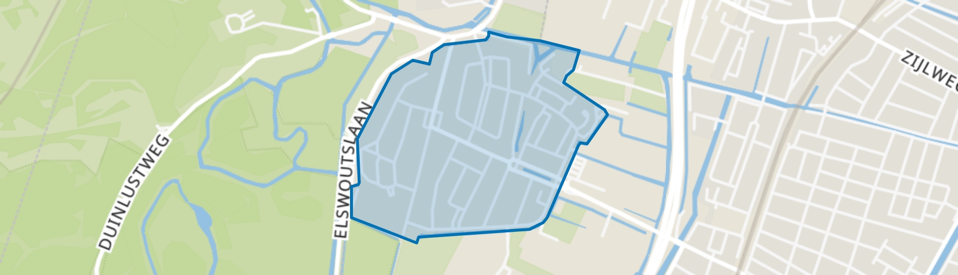 Ramplaankwartier, Haarlem map