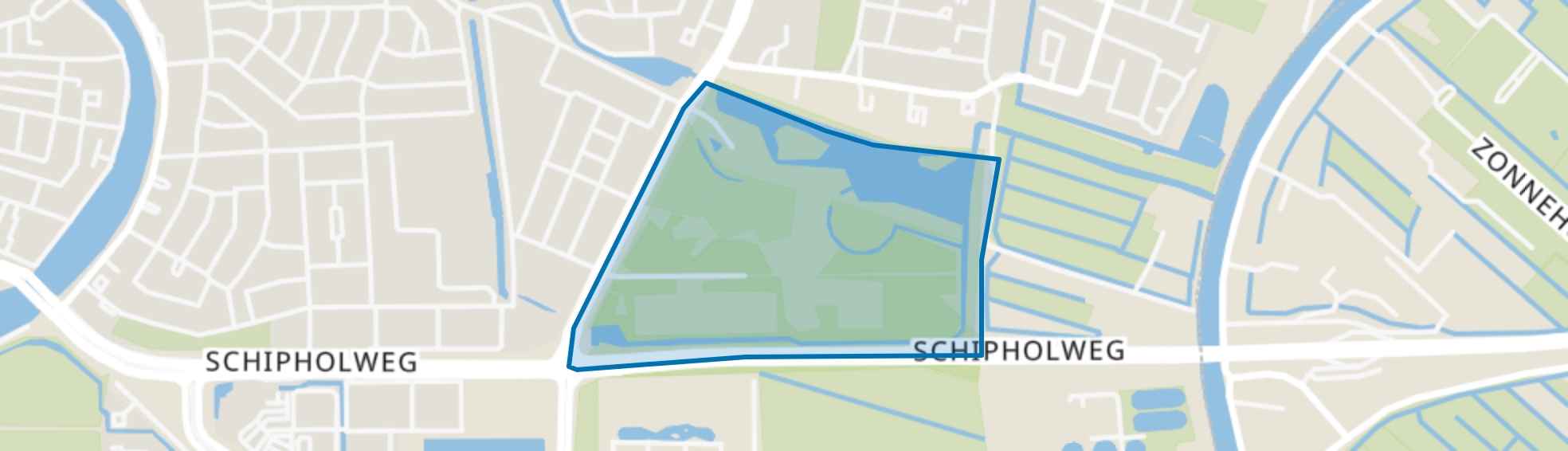 Reinaldapark, Haarlem map
