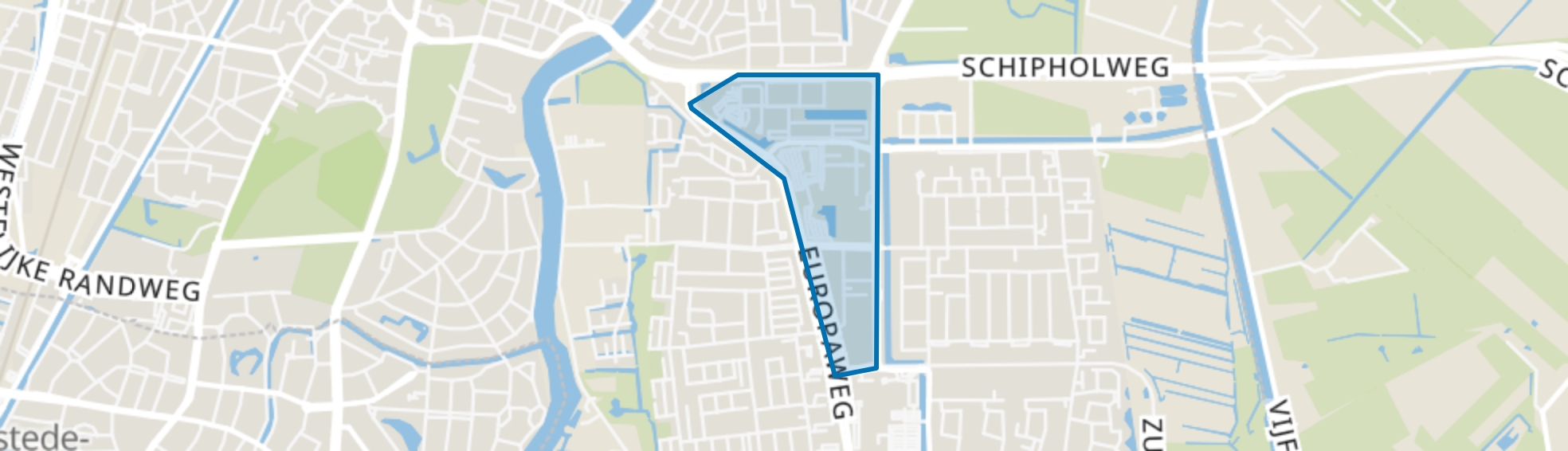 Romolenpolder-oost, Haarlem map
