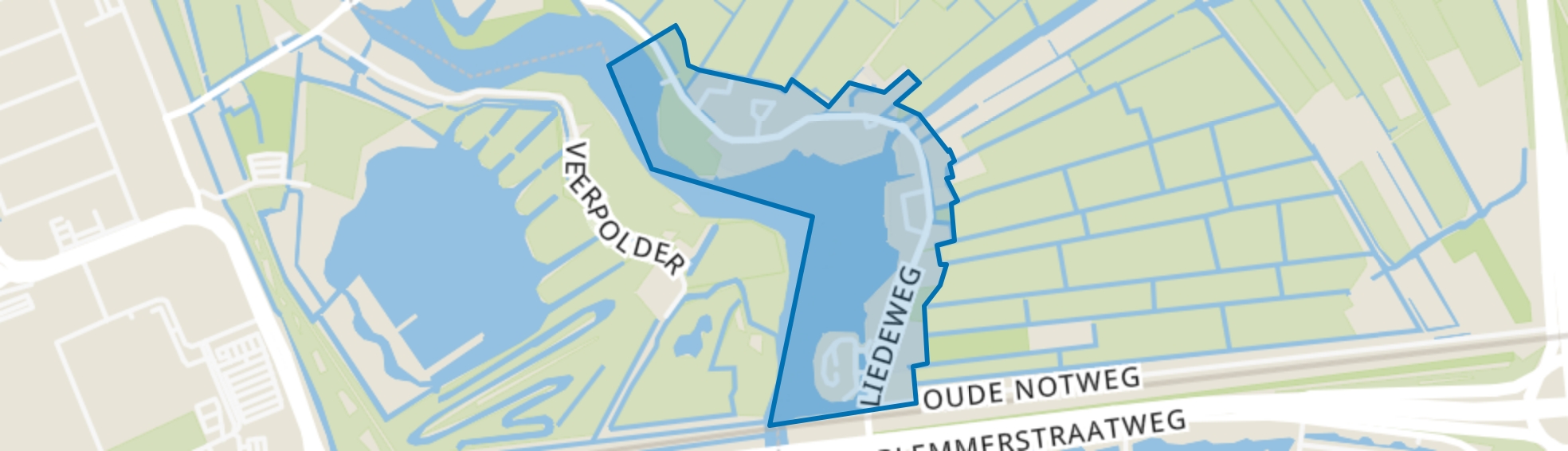 Haarlemmerliede, Haarlemmerliede map
