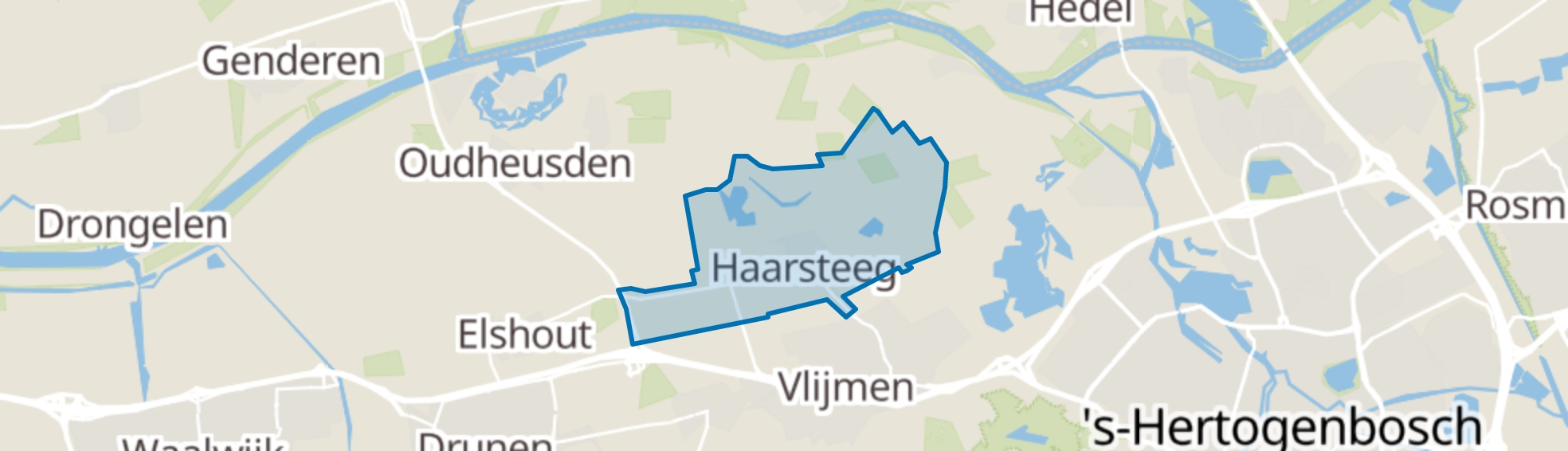 Haarsteeg map