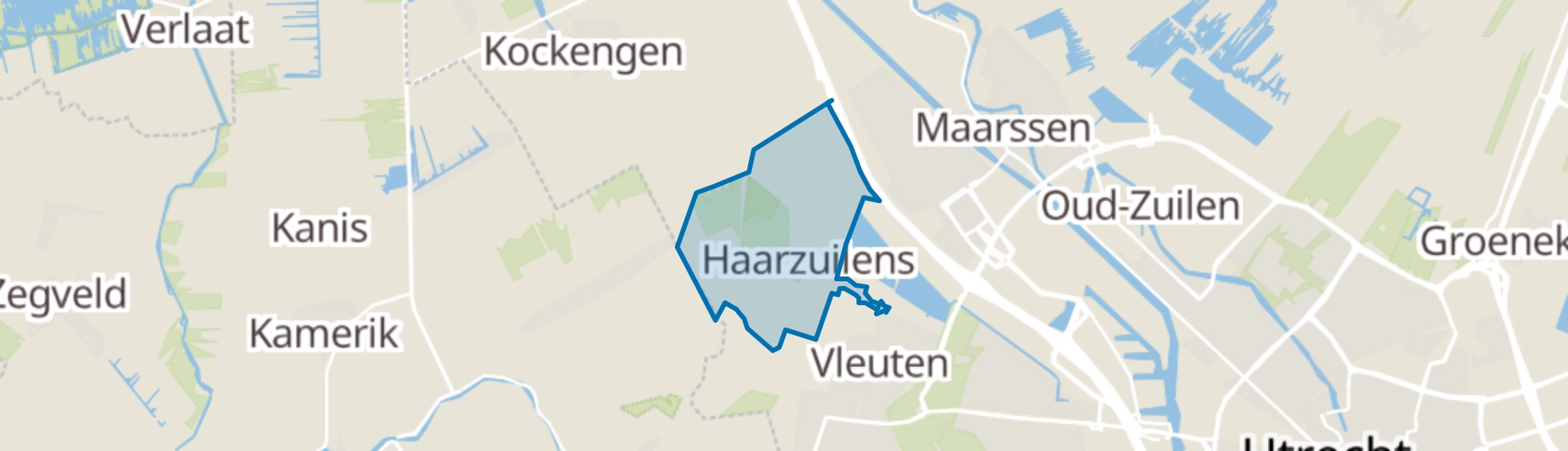 Haarzuilens map