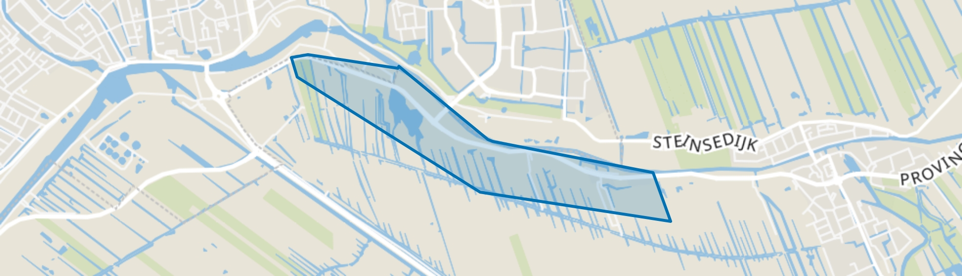Beneden-Haastrecht, Haastrecht map