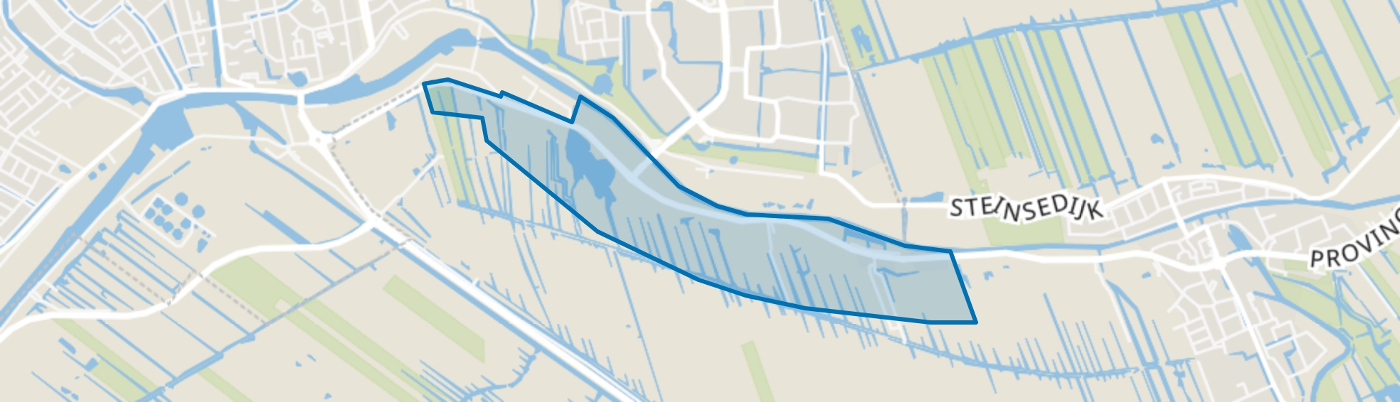 Beneden-Haastrecht, Haastrecht map