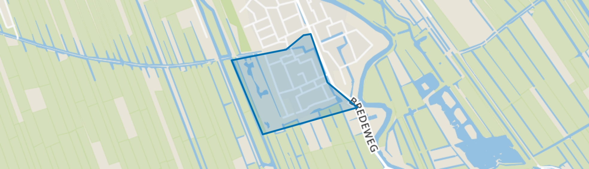 Bergvliet, Haastrecht map