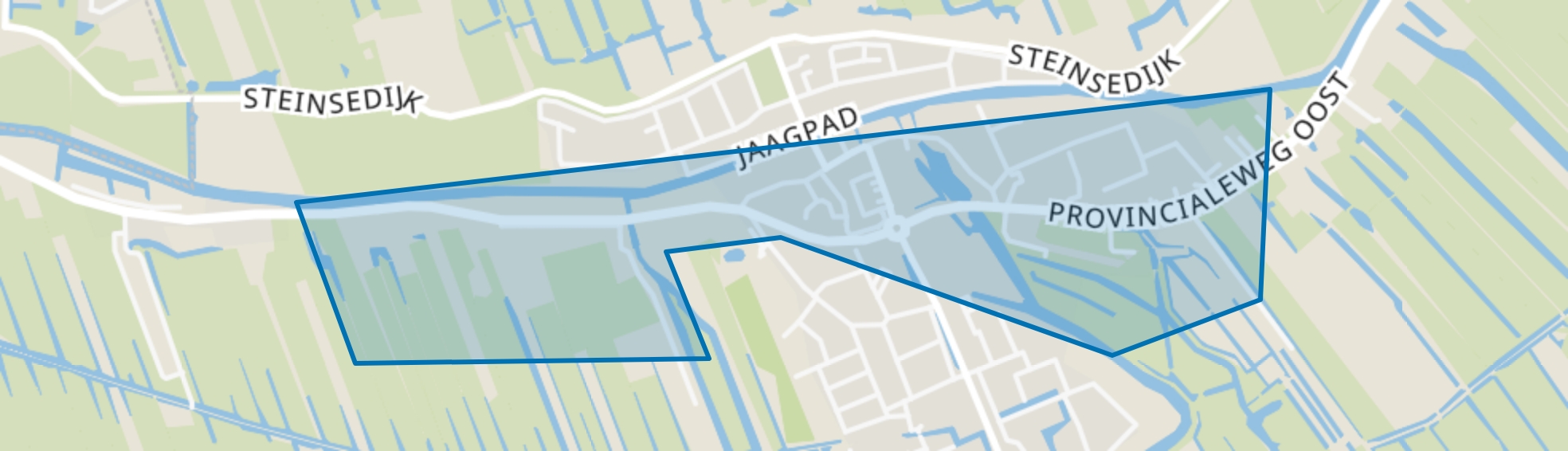Haastrecht-Dorpskern, Haastrecht map