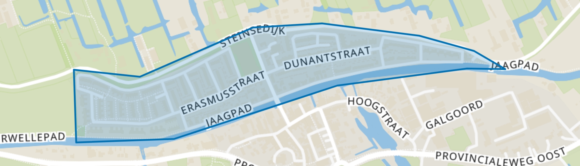 Stein, Haastrecht map