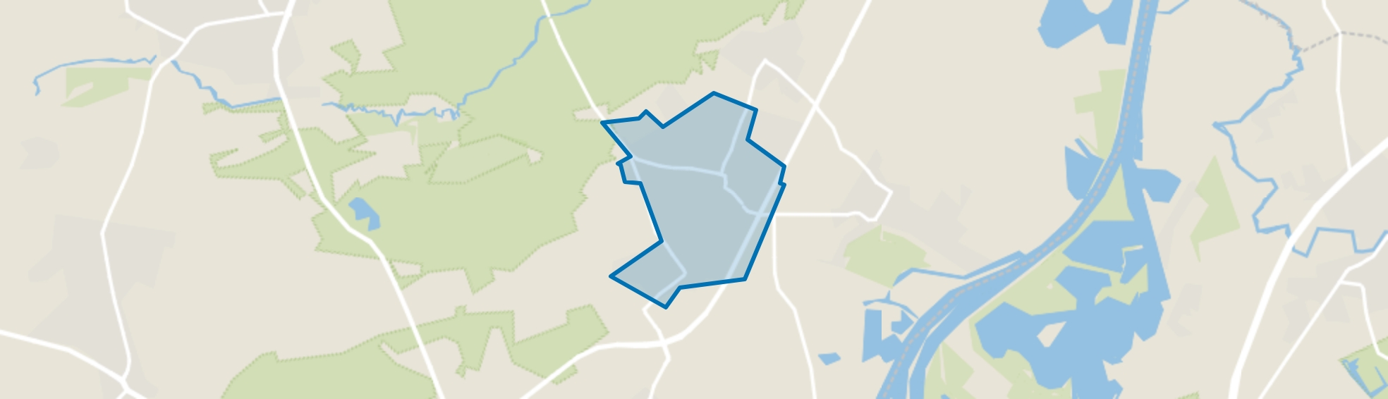 Kern Haelen, Haelen map
