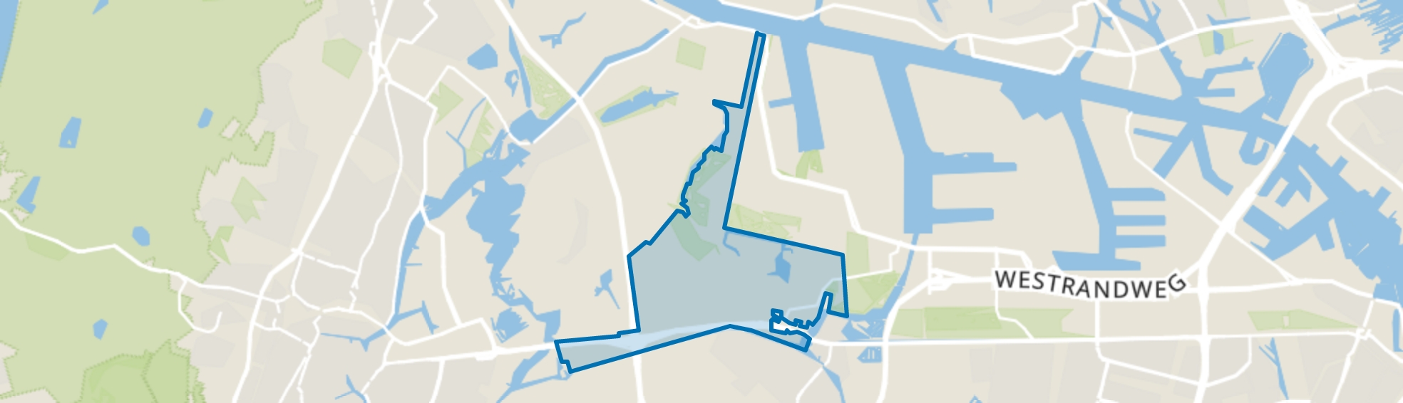 Halfweg Omgeving, Halfweg map