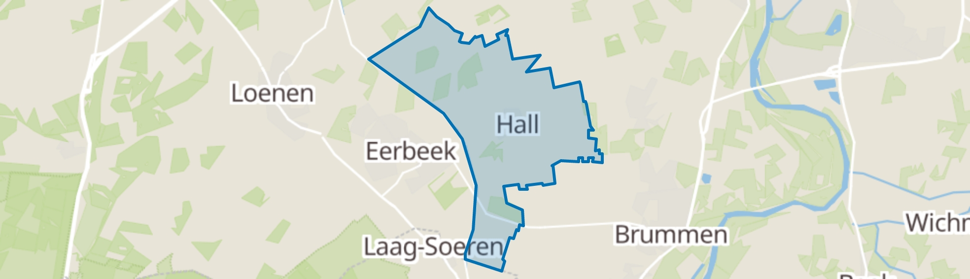 Hall map