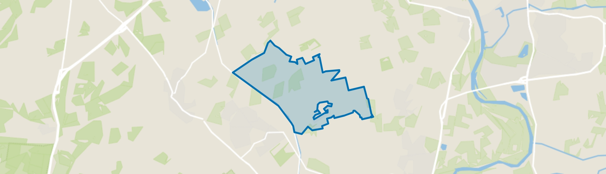 Hall Buitengebied, Hall map