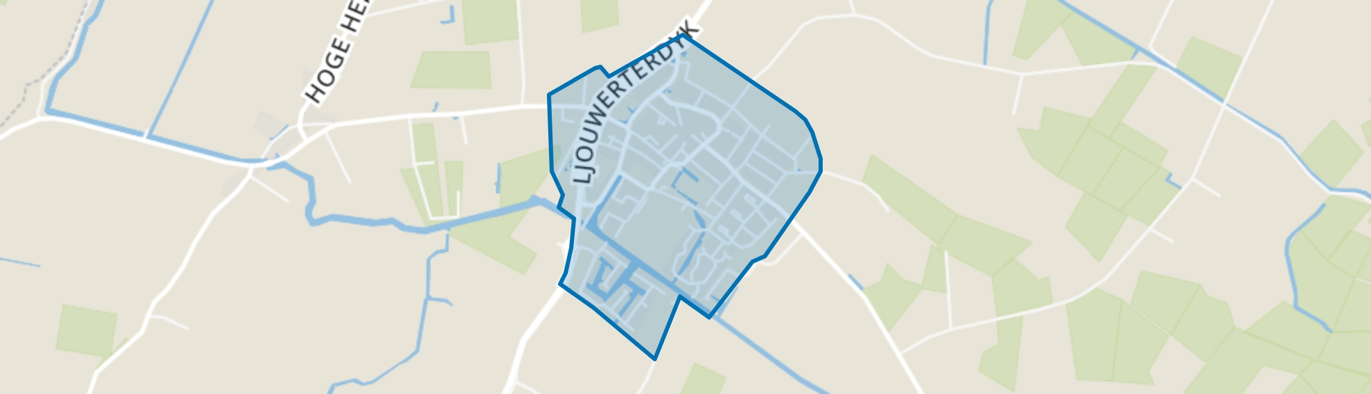 Hallum, Hallum map