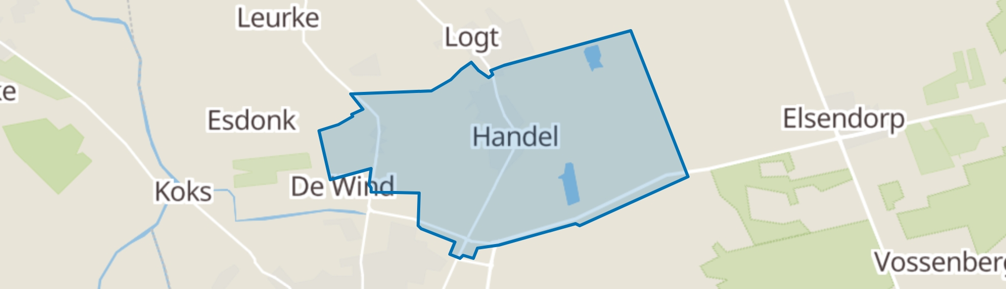 Handel map