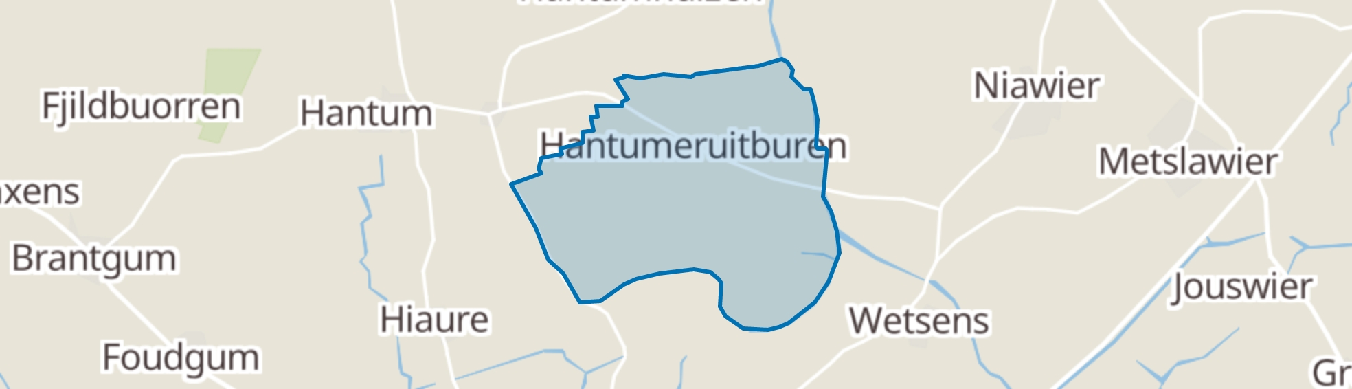 Hantumerútbuorren map