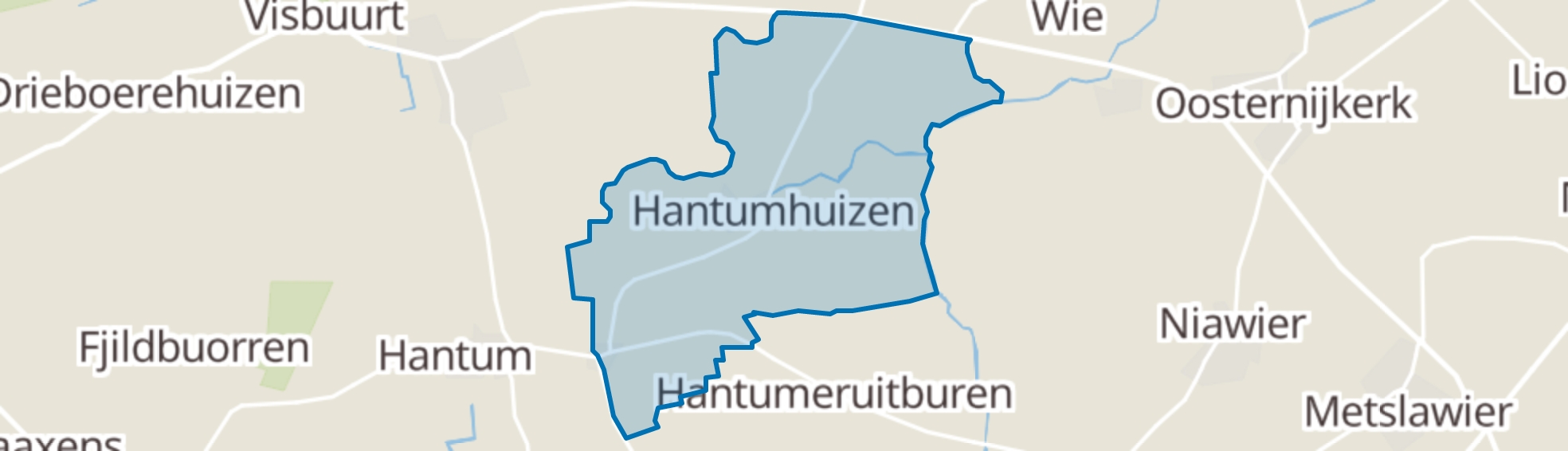 Hantumhuzen map