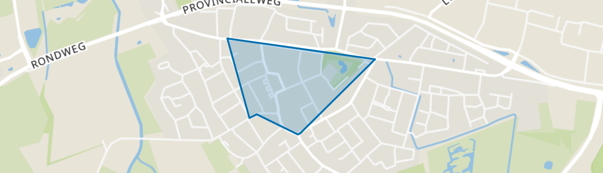 Hapert Centrum, Hapert map