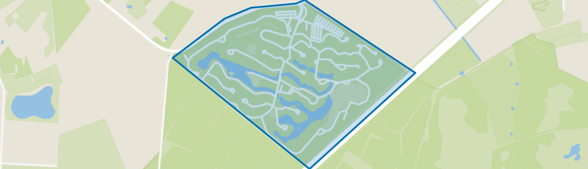Hapert Het Vennenbos, Hapert map